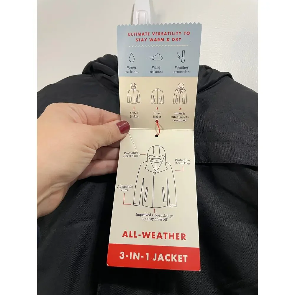 Cat & Jack 5T All Weather 3-in-1 Winter Jacket